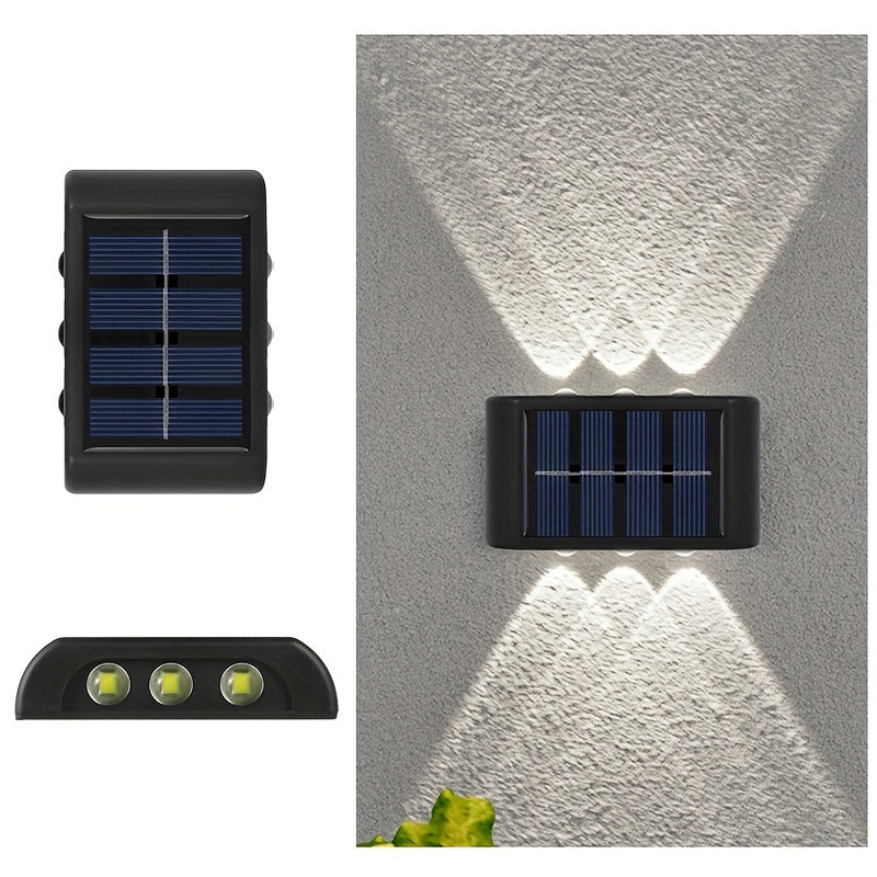 Lumini solare de exterior rezistente la apă pentru perete gradina