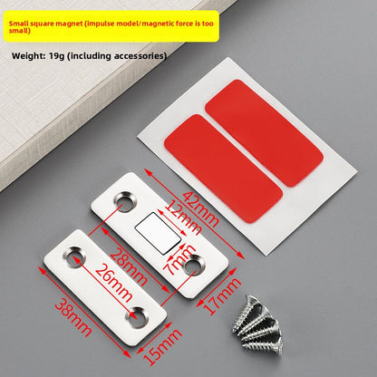 Inchizator magnetic ultra-subtire pentru usi de dulap