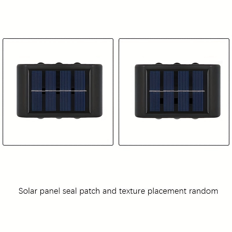Lumini solare de exterior rezistente la apă pentru perete gradina
