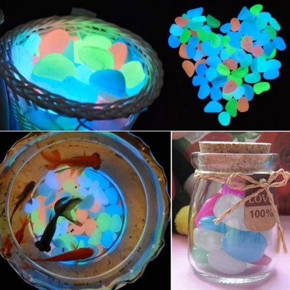Pietre strălucitoare de grădină Pietre strălucitoare Pietre pentru alei de grădină Cale de grădină Patio de peluză Decor de curte Pietre luminoase