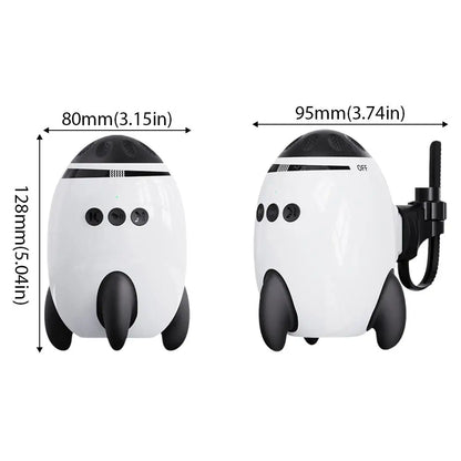 Accesorii pentru carucior bebelusi | Instrument portabil automat pentru leagăn pentru sugari cu zgomot alb și Bluetooth