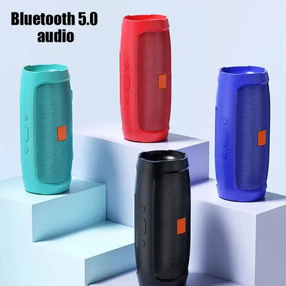 Subwoofer portabil Difuzoare Bluetooth Stereo în aer liber Surround Difuzor rezistent la apă Suport casetă de sunet fără fir Radio FM Card TF